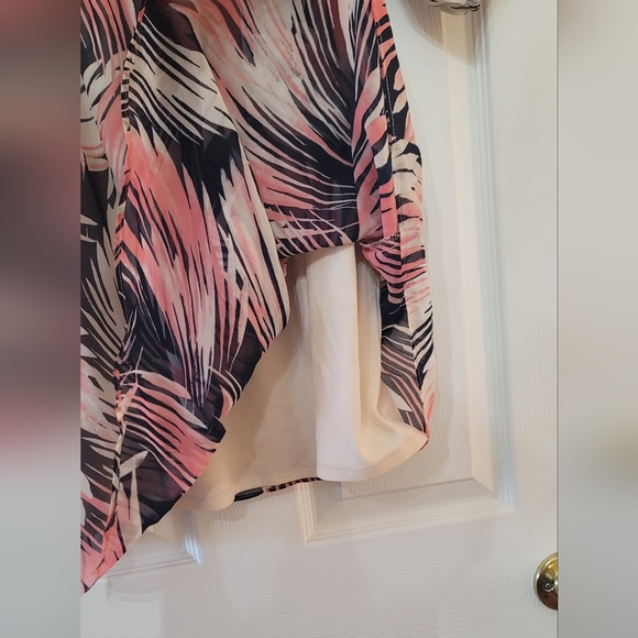 Fall Flowy Dress Colorful Pink - Picture 5 of 8